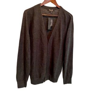Vintage Cypress Links Sportswear gray mens cardigan